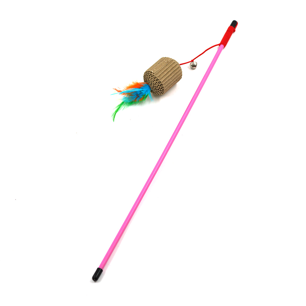 Varinha de papelão para gato