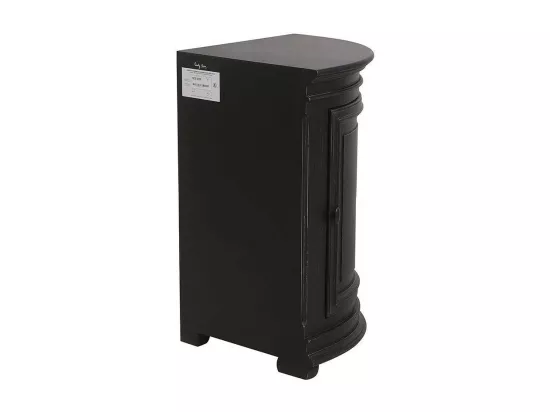 Encoignure basse Bois-MDF Noir - Harmonie Interior's