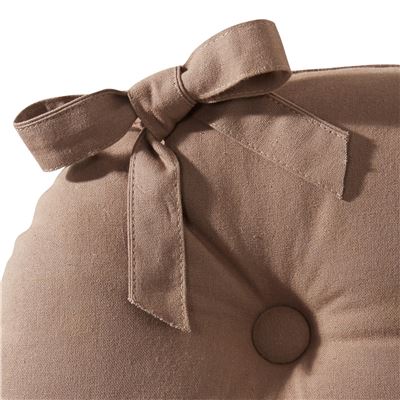 Galette de chaise ronde - lot de 2