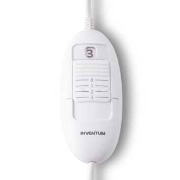 Inventum elektrische onderdeken HN5211L wit 150 x 140 cm