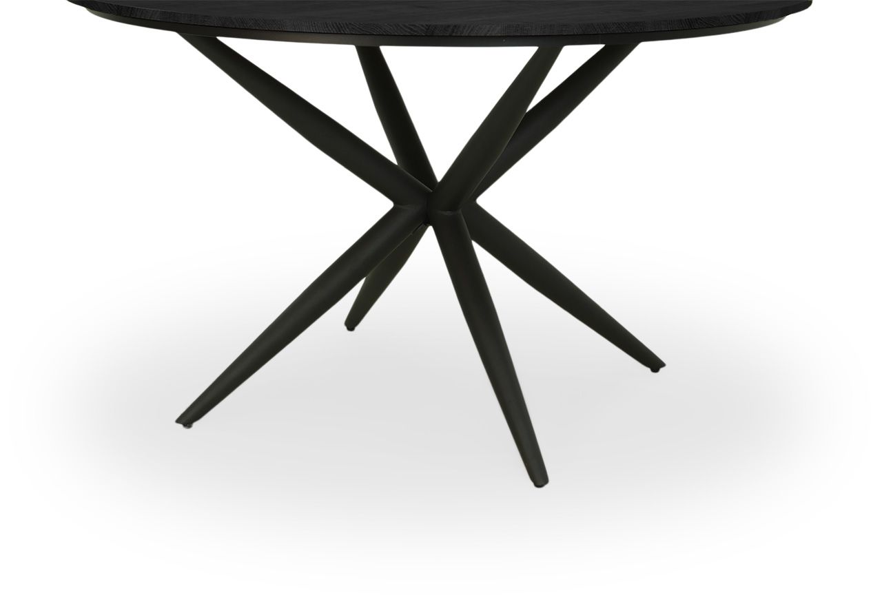 Eettafel zwart Iris