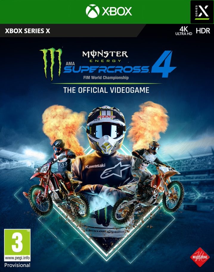 Monster Energy Supercross - The Official Videogame 4- Xbox Series X