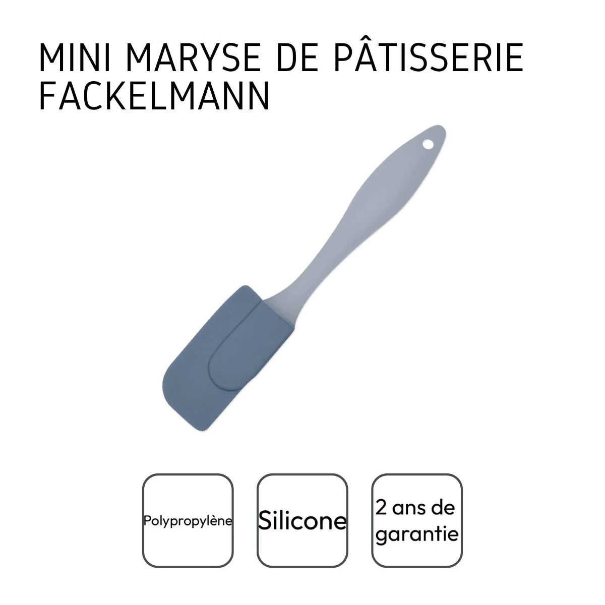 Mini spatule de cuisine et de pâtisserie 19 cm Elemental Fackelmann