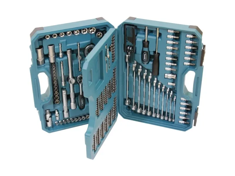 Makita E-10883 - Værktøjssæt - 221 stykker - i etui