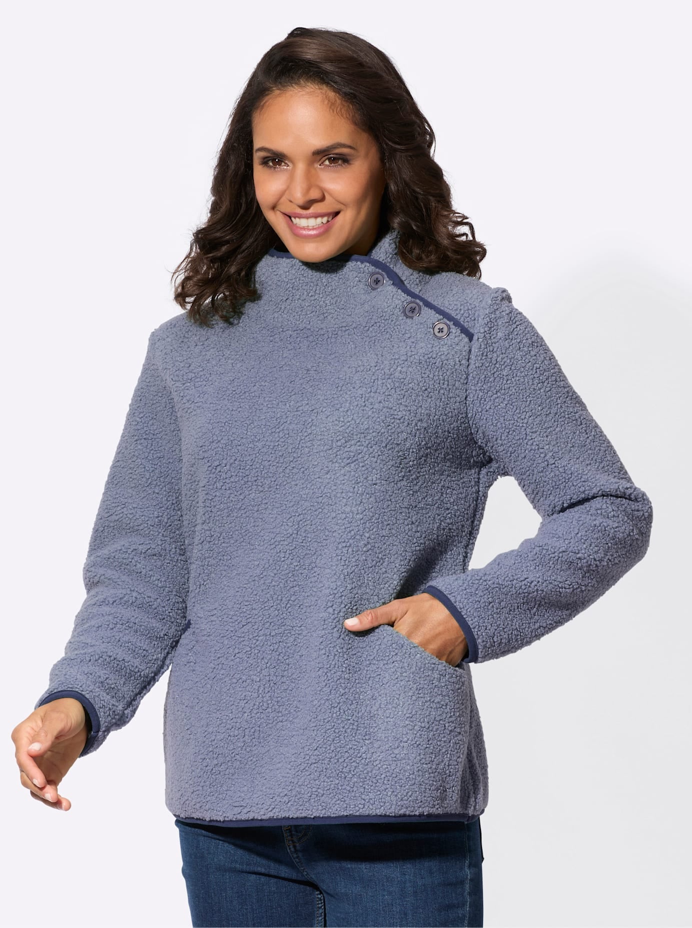 Casual Looks Fleeceshirt »Fleece-Shirt«, 1 Stk.