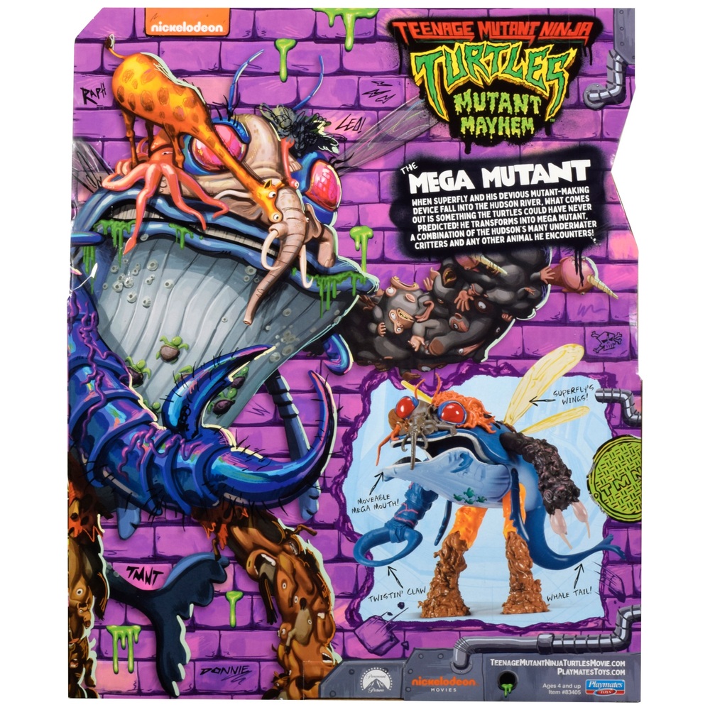 Teenage Mutant Ninja Turtles Mutant Mayhem - Mega Mutant Figur