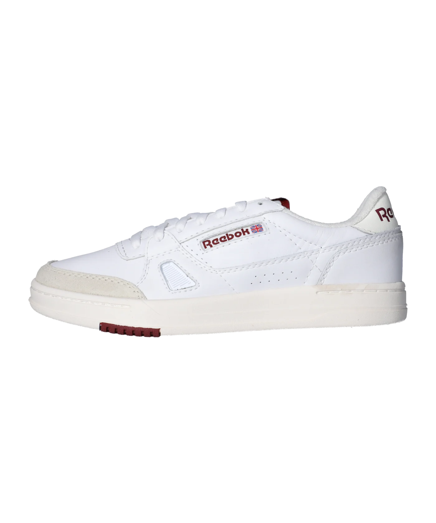 Reebok LT Court Weiss Rot Beige