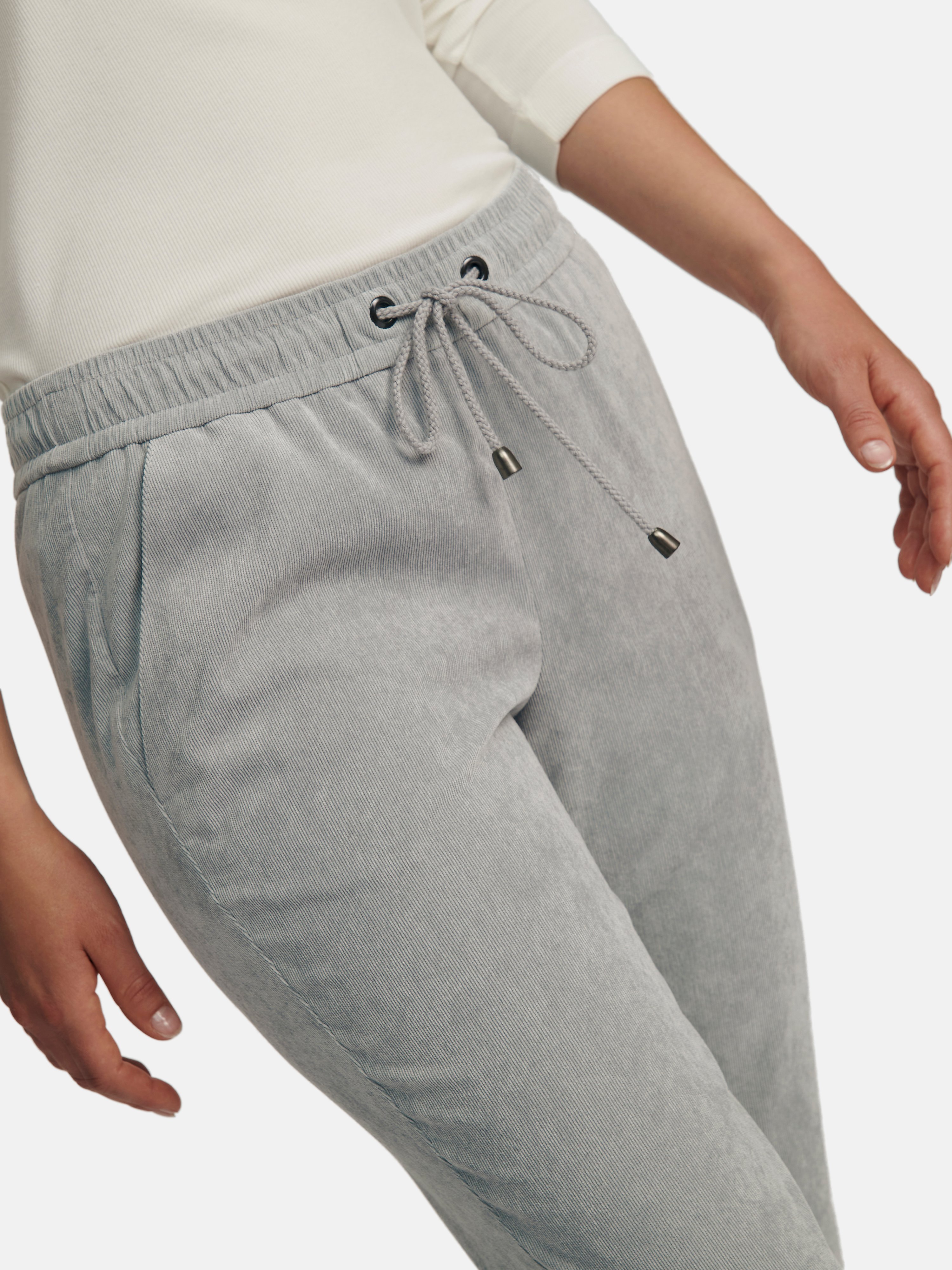 Feincord-Schlupf-Hose