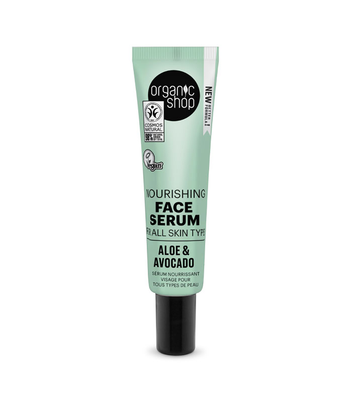 Organic Shop - Sérum facial nutritivo - Aloe e Abacate