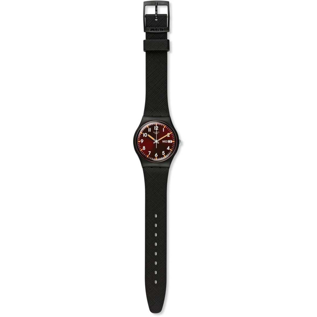 Swatch Original 34 Sir Red Day Date