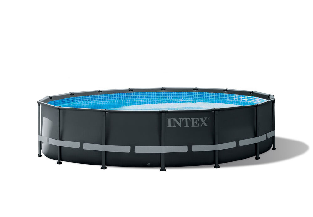 Intex Ultra XTR Frame Pool - Zwembad - Zwart - 122x54x122 cm - 488 cm