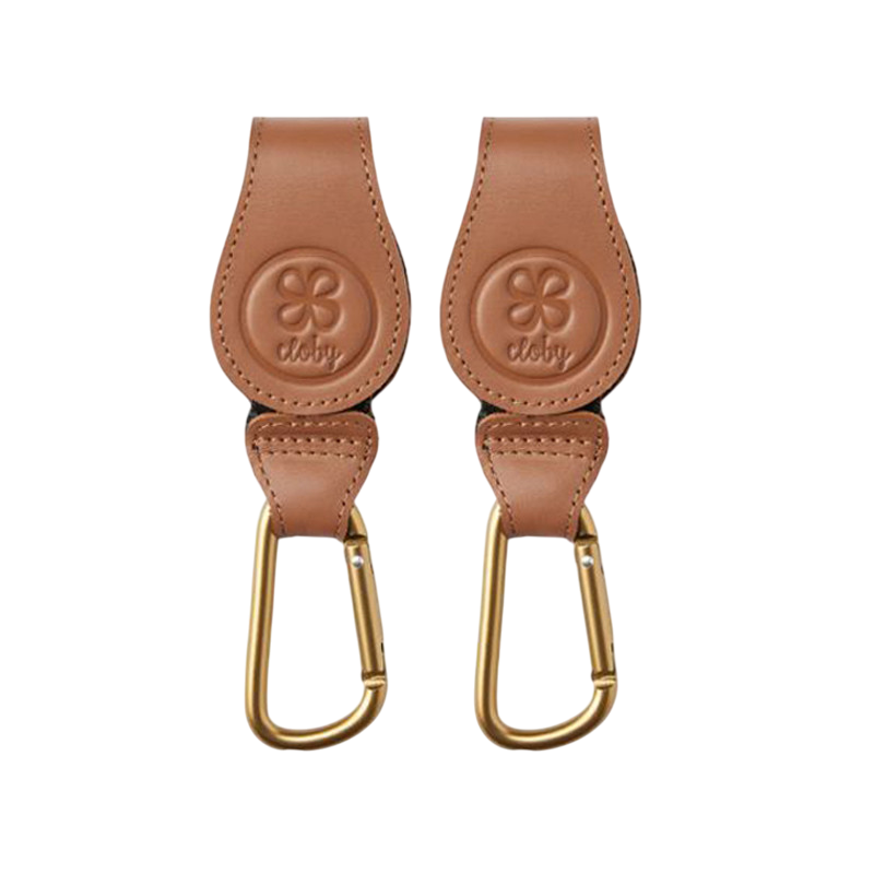 Kinderwagenhaken 2er Set - Brown