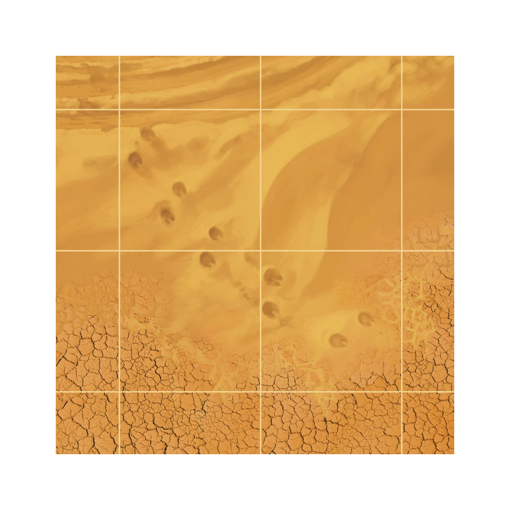 Tapis PVC Désert 120x90cm