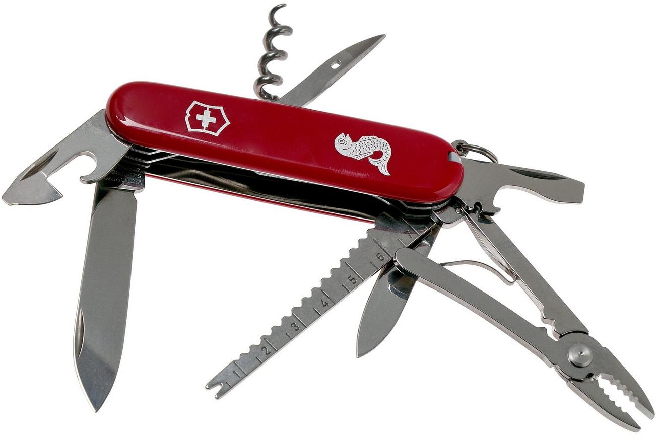 Victorinox Angler rood 1.3653.72 Zwitsers zakmes