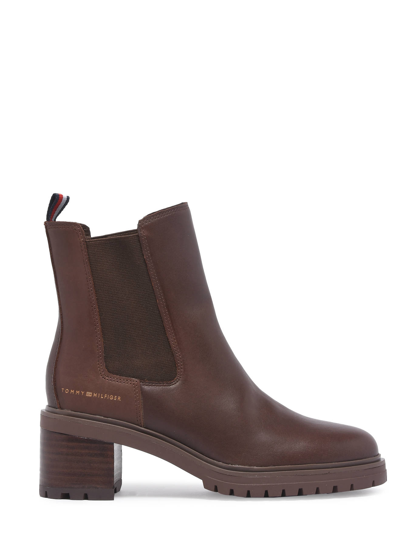 Bottines  talon en cuir TOMMY HILFIGER