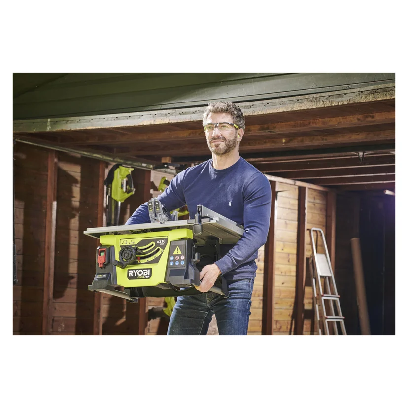 Batteridrevet bordsag 18 V Ø210 mm