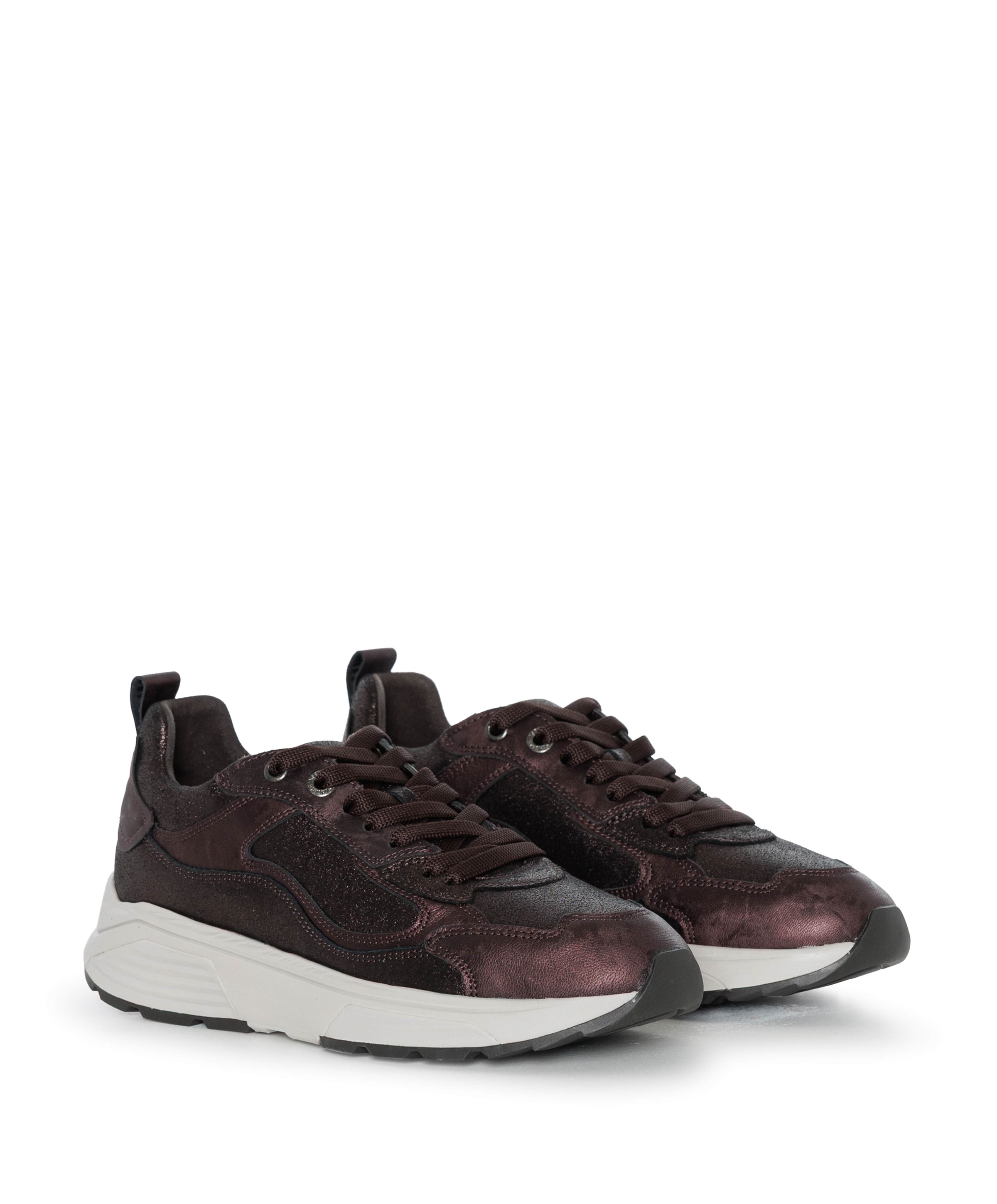 Xsensible Milau dames sneakers bruin