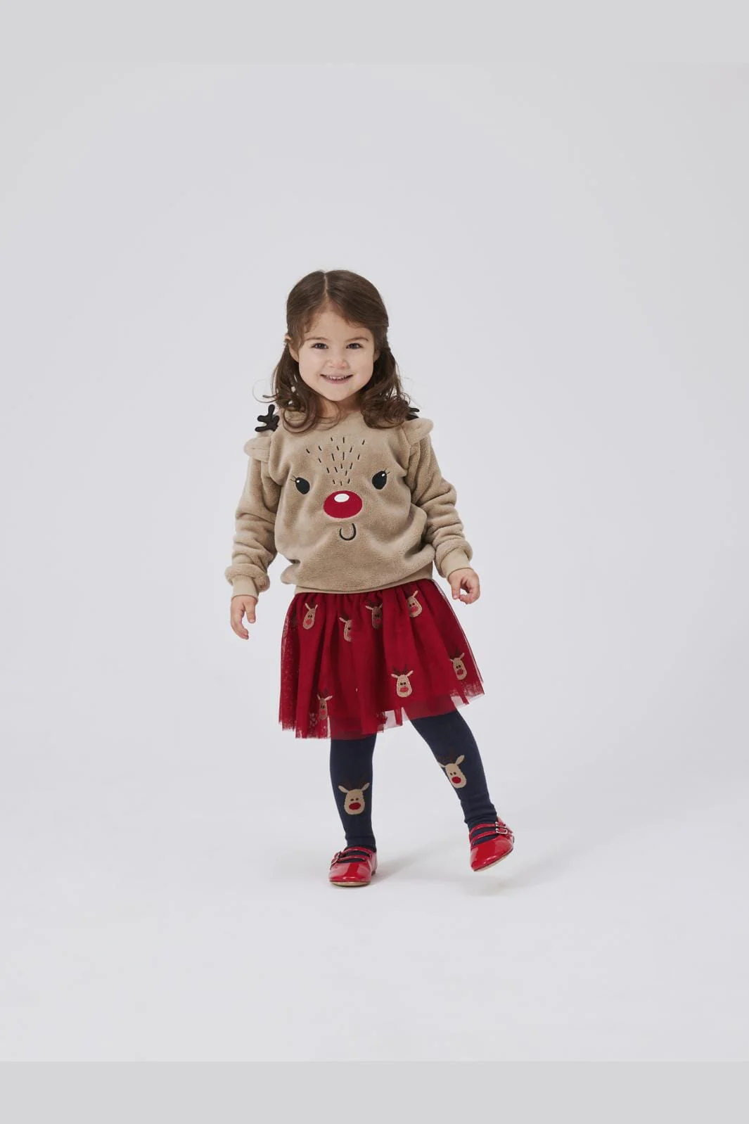 Name It Nmfveross Tulle Skirt 4585495 jester red raindeer