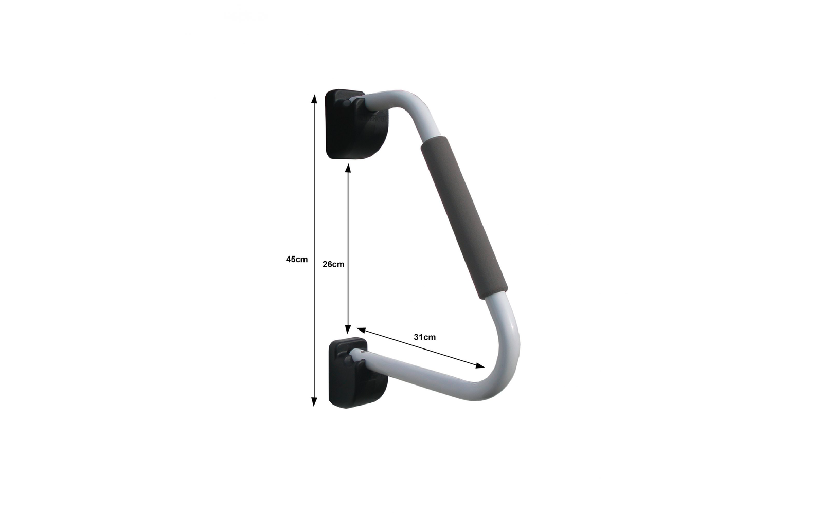 Milenco Safety Hand Rail White