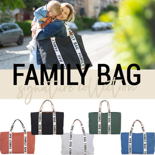 Family Bag Sac à langer Signature Black - CHILDHOME
