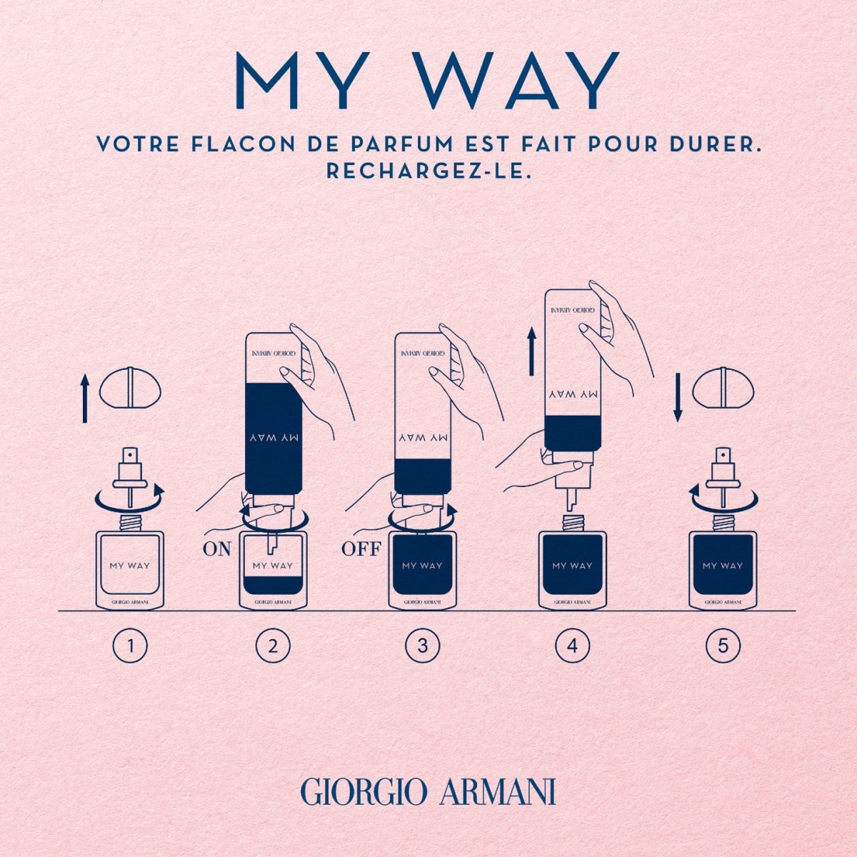 GIORGIO ARMANI My Way Eau de Parfum - Flacon Recharge