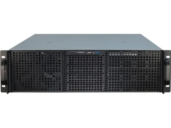 Inter-Tech IPC 3U-30255 - Rack-monterbar 3U - SSI CEB - ingen strømforsyning - USB