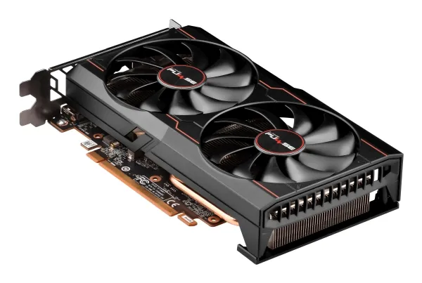 Sapphire Pulse Radeon RX 6500 XT OC - Grafikkort - Radeon RX 6500 XT - 8 GB GDDR6 - PCIe 4.0 x4 - HDMI, DisplayPort