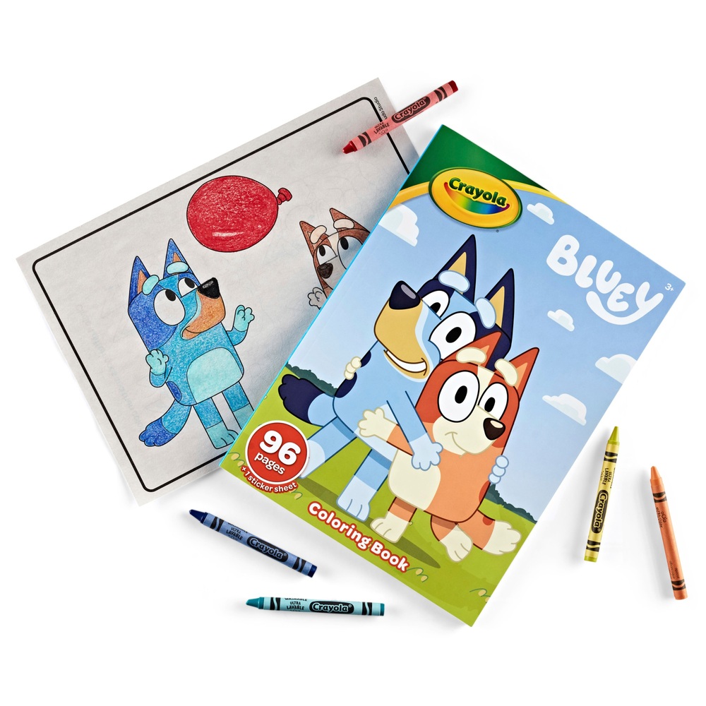 Bluey Malbuch