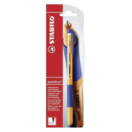 Tintenroller - STABILO pointVisco - Einzelstift - blau