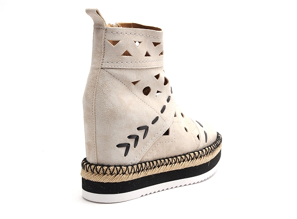 Alpe boots bottine talons femme 2285 beige