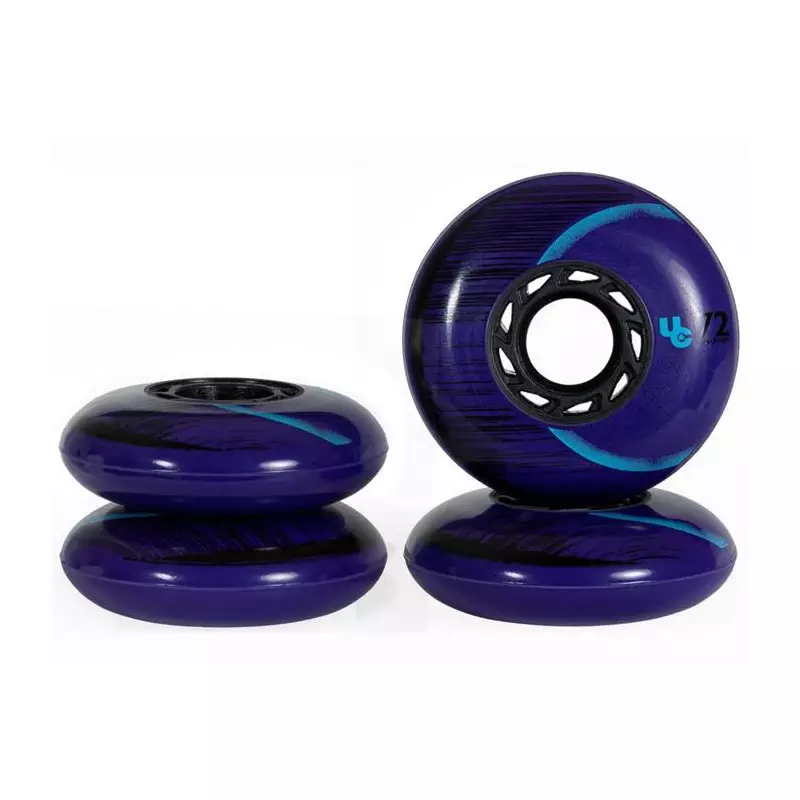 Roues roller UNDERCOVER Cosmic Eclipse 72/86A (pack de 4)