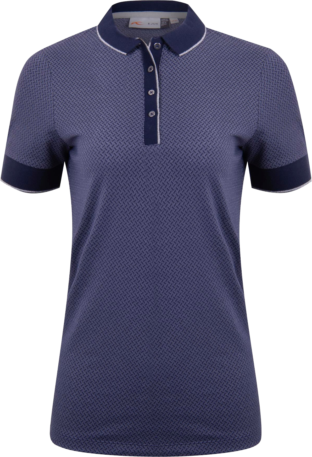 Ella Structure Polo S/S Dame Atlanta Blue