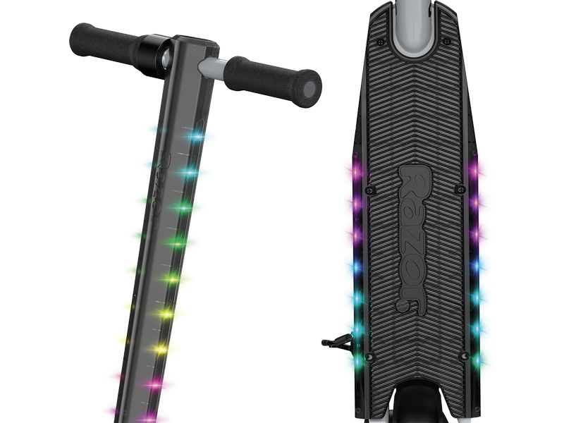 Razor E-Scooter Power Core E90 Lightshow Schwarz Elektro Scooter