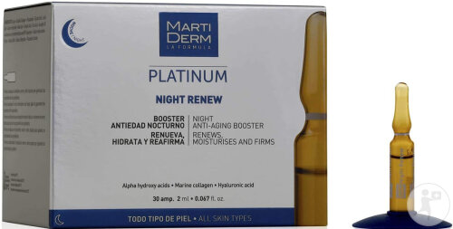 Martiderm Night Renew Ampoules 30x2ml