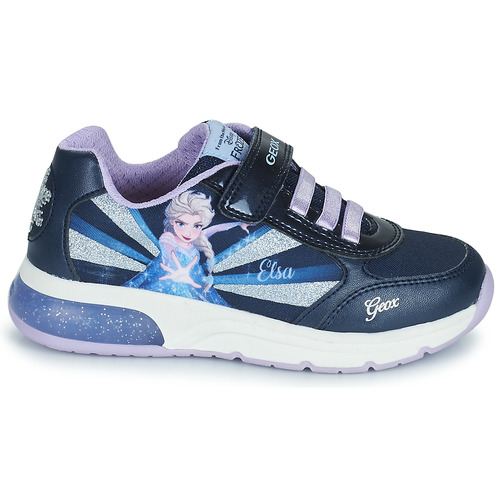 Geox - J SPACECLUB GIRL - Bleu / Violet