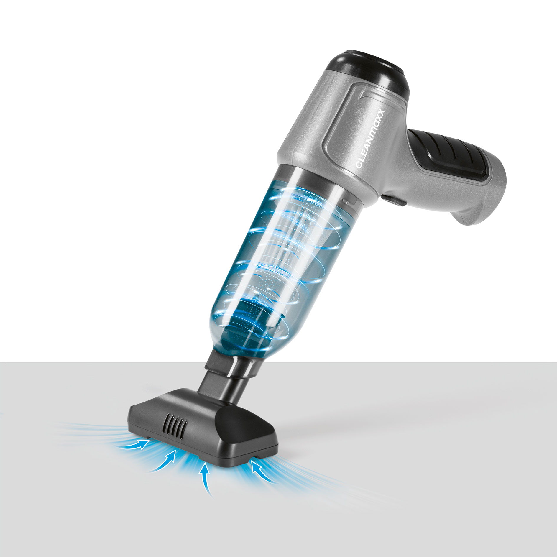 CLEANMAXX Akku-Zyklon-Handstaubsauger 14244 - anthrazit-schwarz