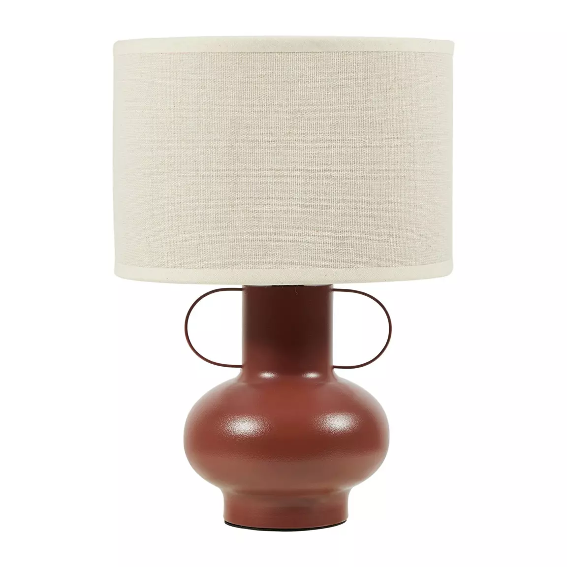 Lampe à poser en métal (H33 cm) Amphore Terracotta