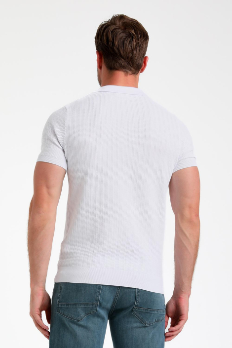 Gabbiano witte heren polo