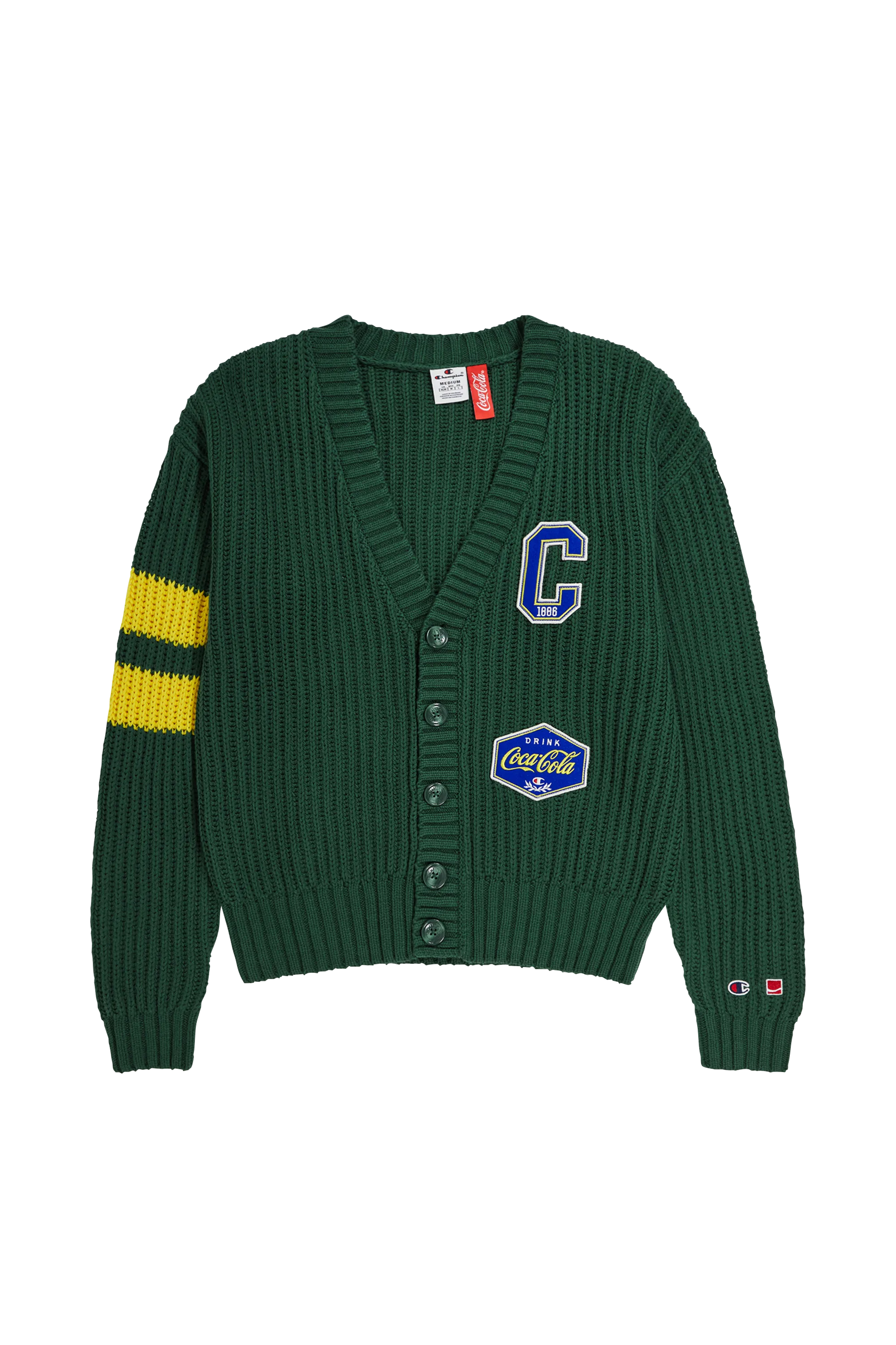 CHAMPION Cardigan CHAMPION x COCA-COLA  Vert