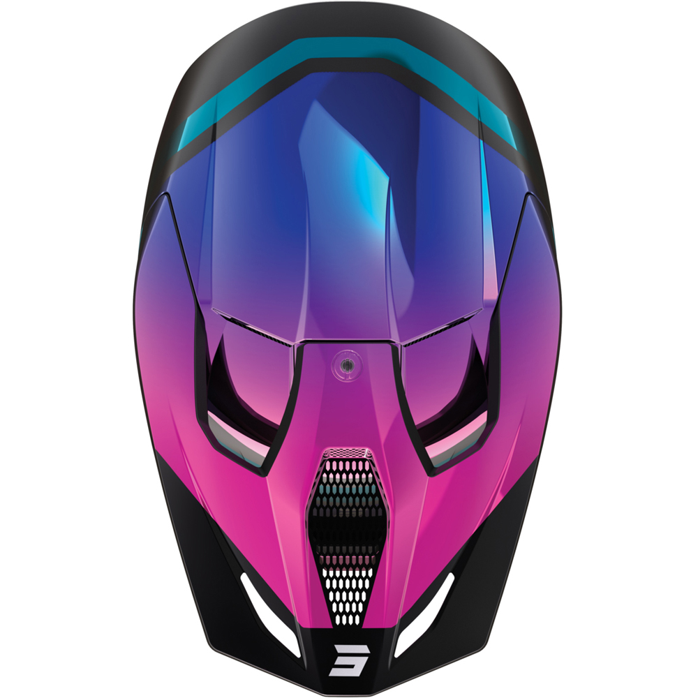 Shot - Casque Race Sky Chrome / Rose / Bleu