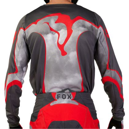 Maillot cross Fox 180 - ATLAS 2024 - Gris / Rouge