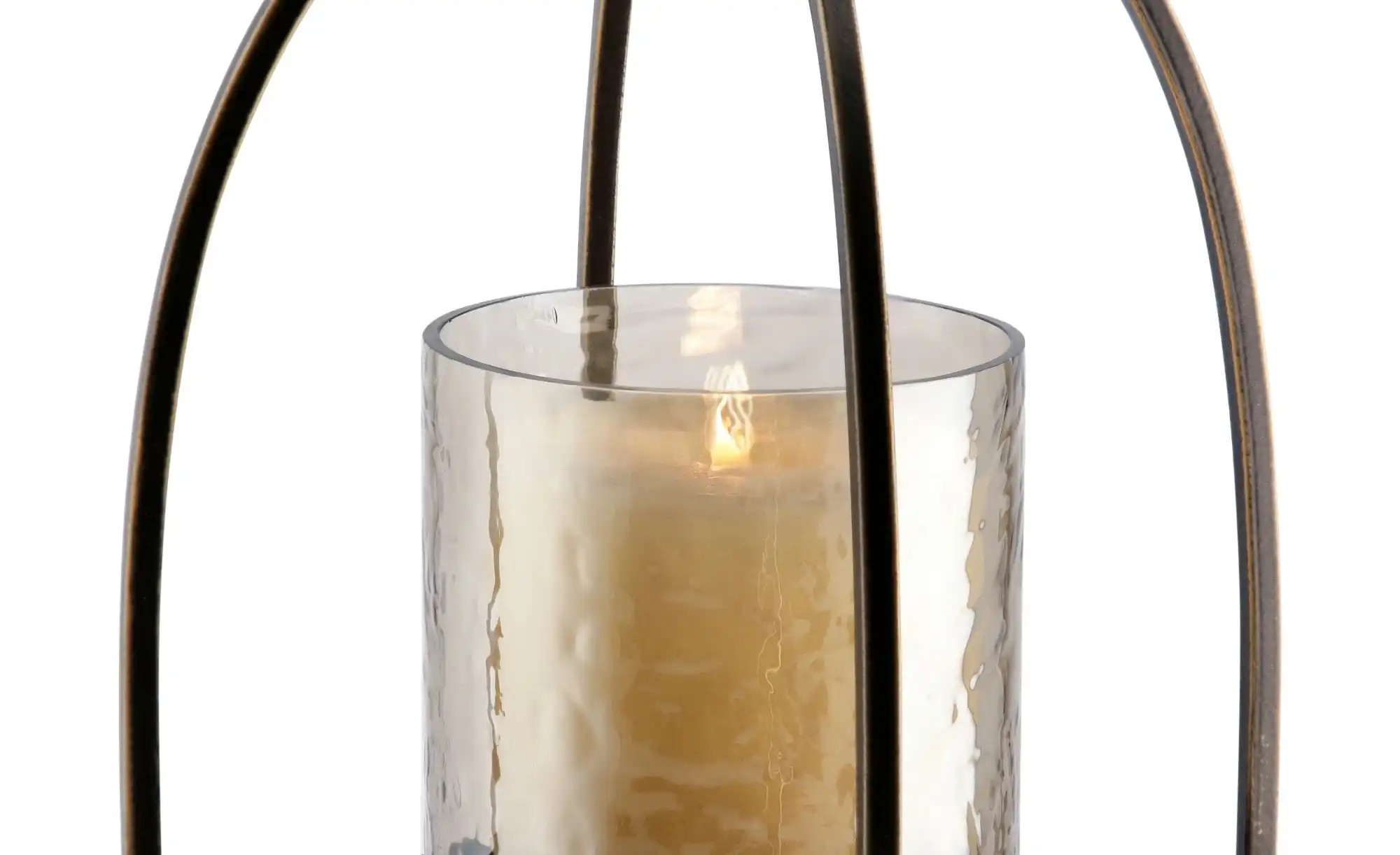 Windlicht mit Glaseinsatz