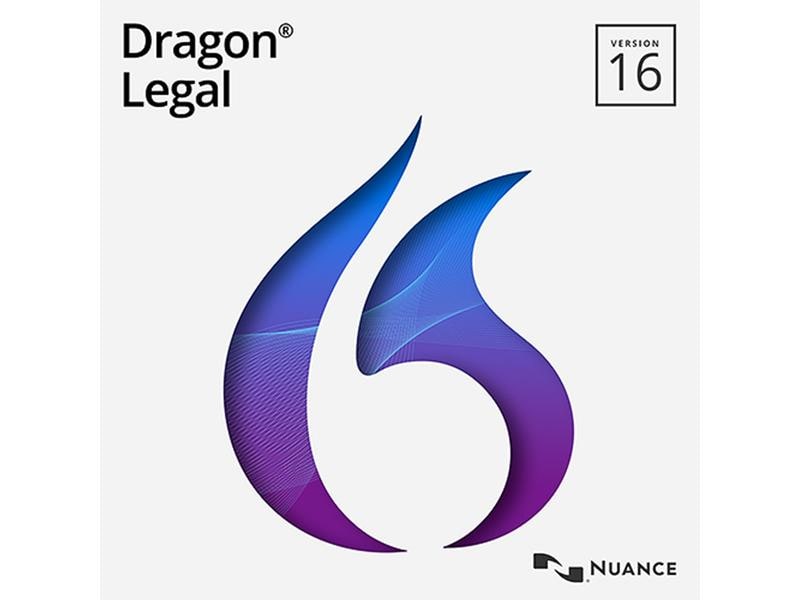 Nuance Dragon Legal 16 ESD, Vollversion, Deutsch Spracherkennungssoftware mit Transkriptionsfunktion für Windows 11 und 10
