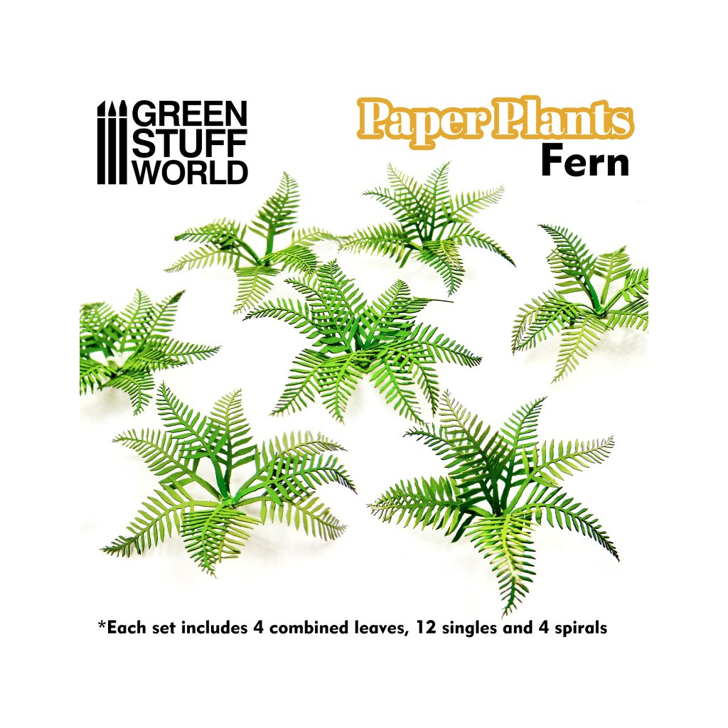Plantes en Papier - Fougères
