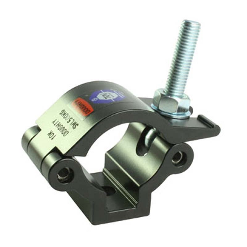 Doughty T58101 Lightweight Half Coupler zwart 500 kg