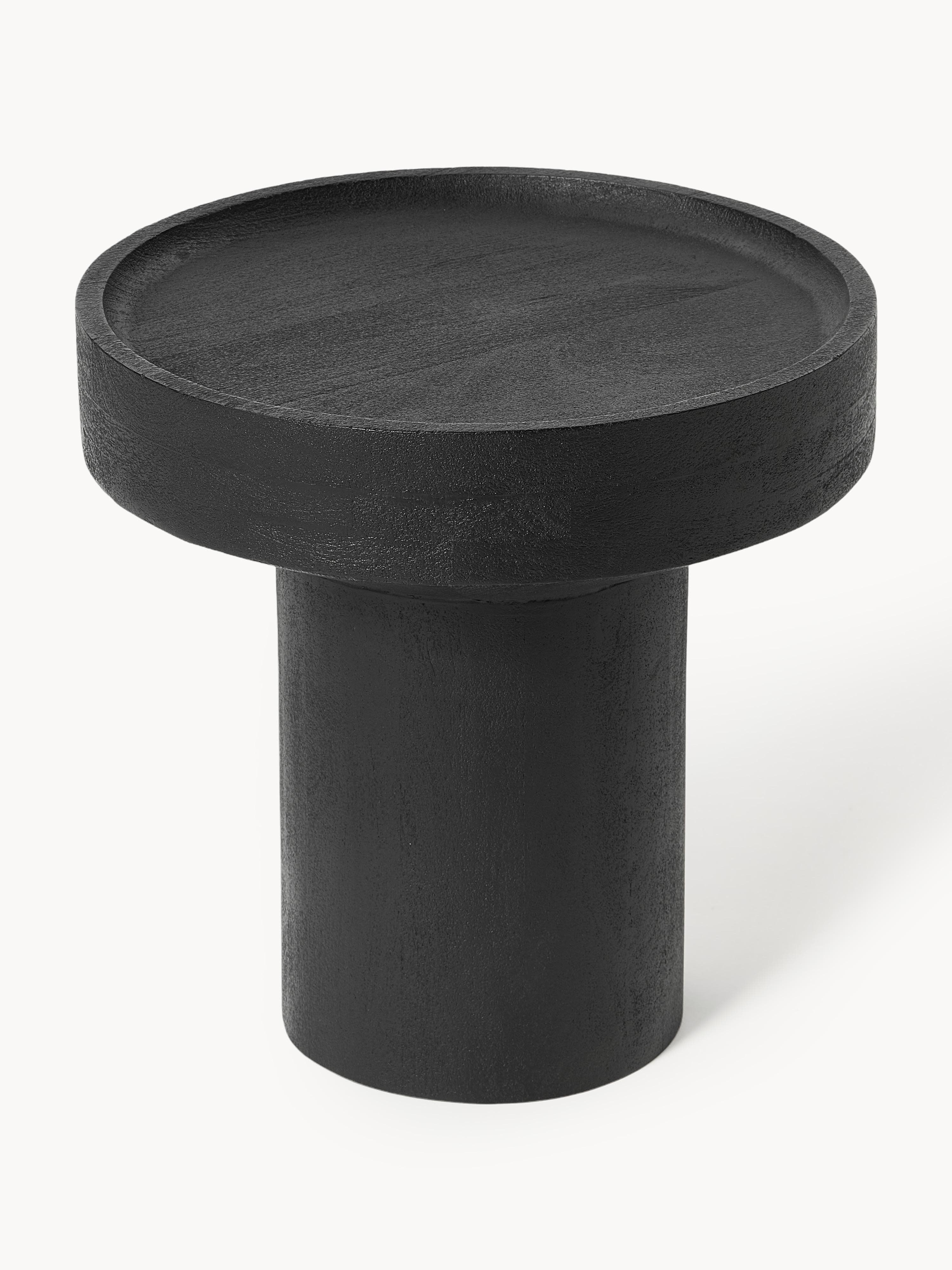 Ronde bijzettafel Benno van mangohout