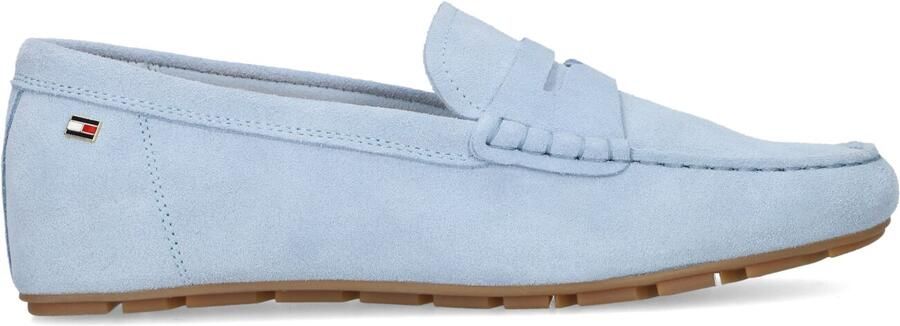 Tommy Hilfiger Instappers FLAG SOFT SUEDE DRIVER LOAFER