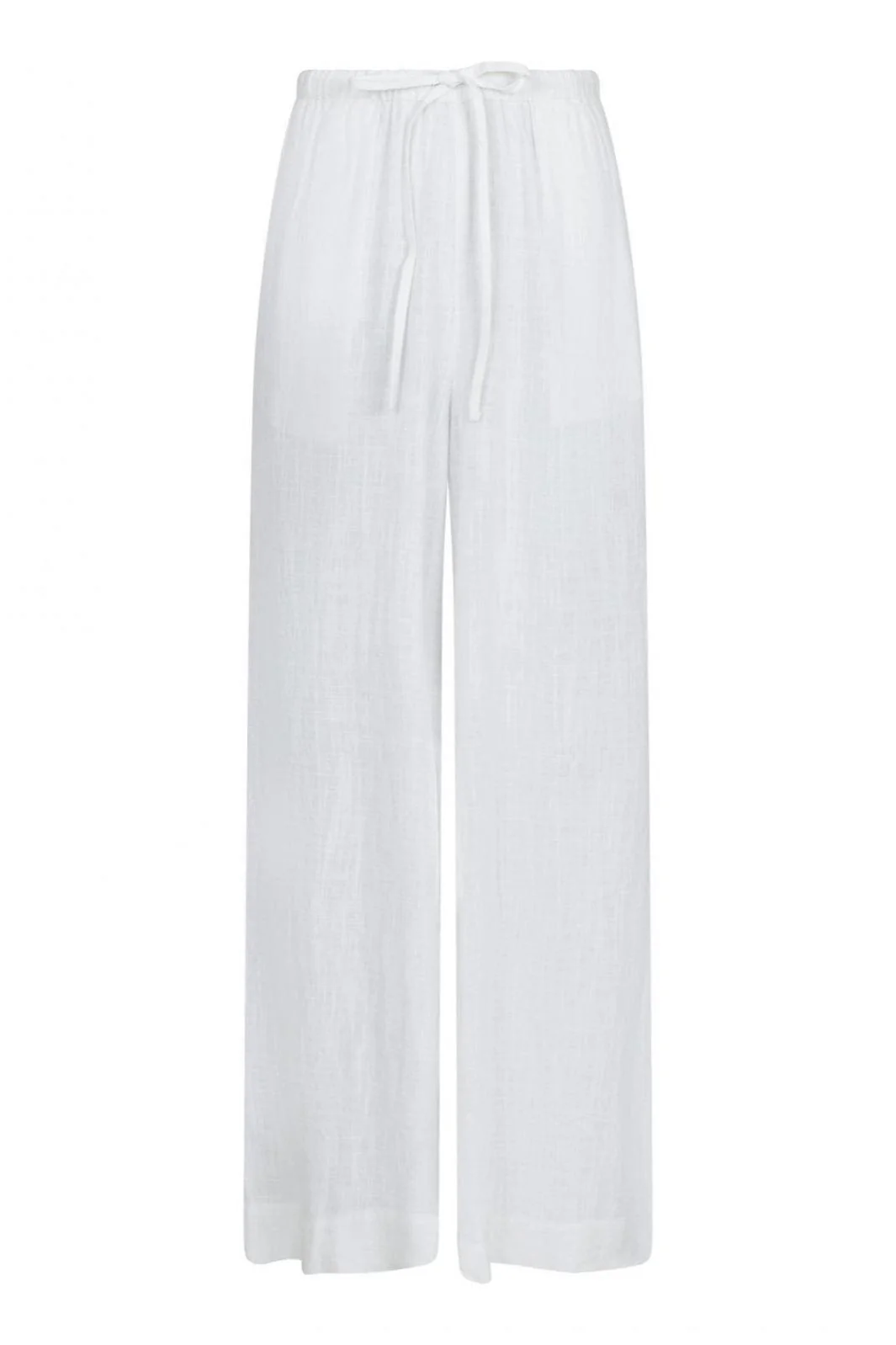 Neo Noir Lissabon Soft Linen Pants white