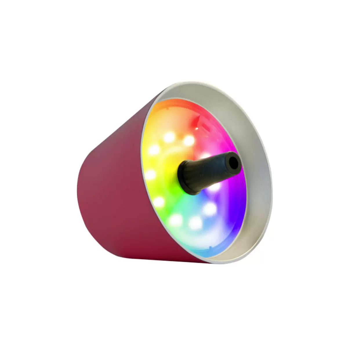 Tischleuchte Sompex Top Lampe 2.0 weinrot Rot