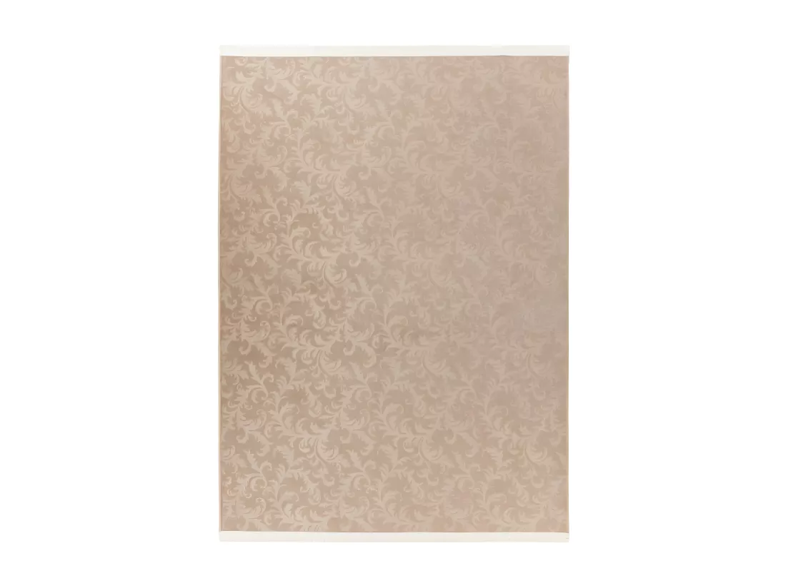 Tapis 140x80cm, design D112A coloris taupe - Confort et élégance pour votre intérieur